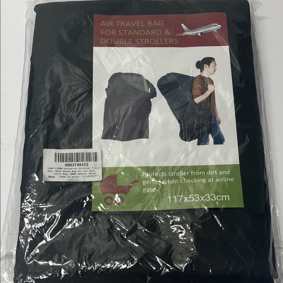 AIR TRAVEL BAG Other - NWOT Air Travel Bag for Strollers - Black